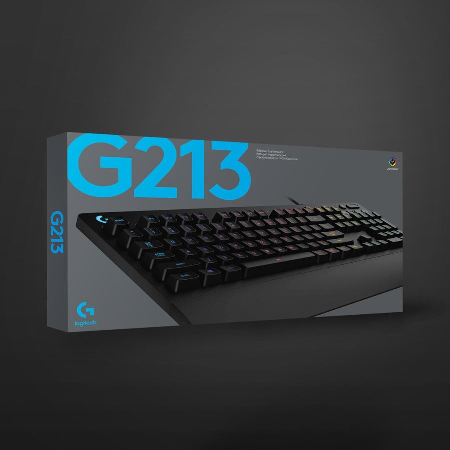 Logitech G 920-008093 tastatur Spil USB QWERTY Engelsk Sort #7