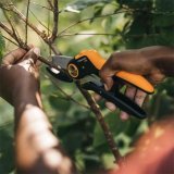 Fiskars Plus PowerLever beskringssaks Ambolt Sort, Orange #3