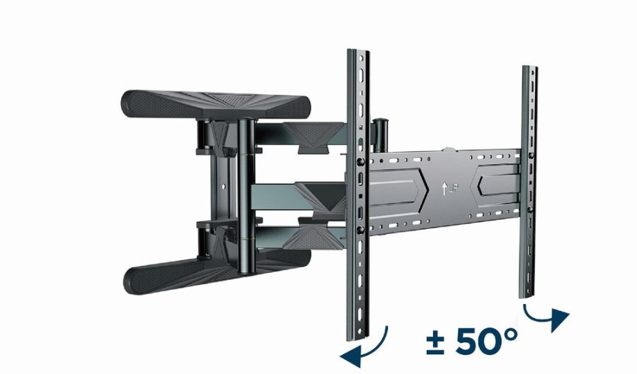 Gembird WM-80ST-01 tv-beslag 2,03 m (80