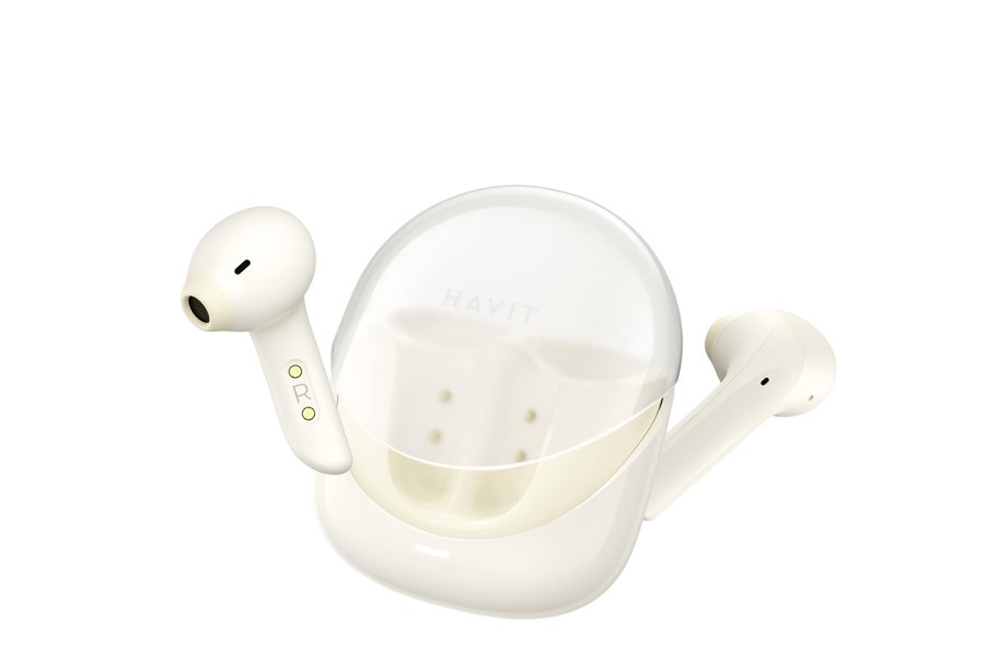 Havit TW974 ModernBuds Bluetooth Headset Beige #6
