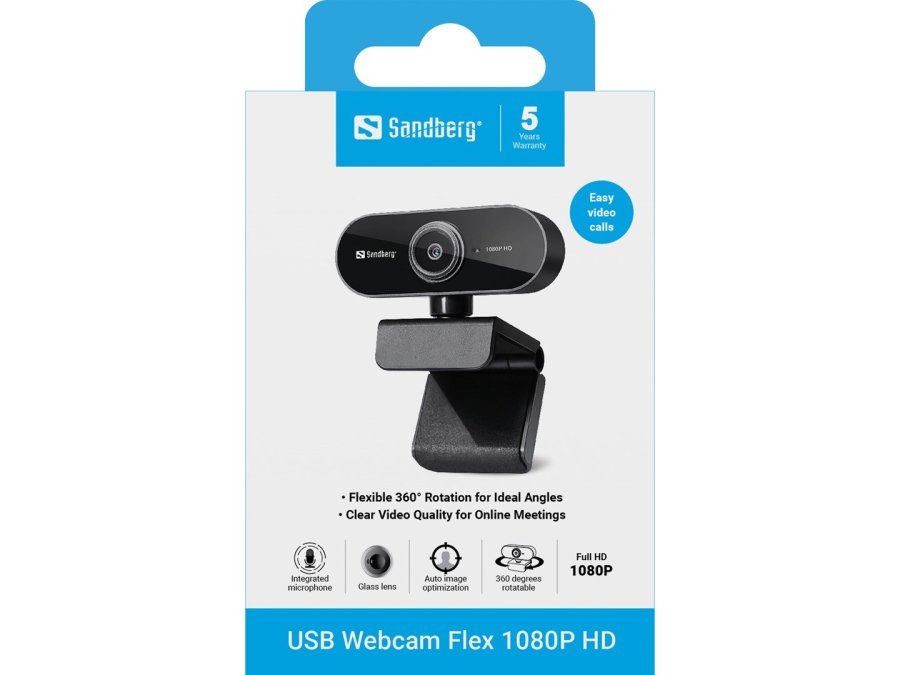 Sandberg USB Webcam Flex 1080P HD #6