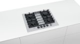Bosch Serie 6 Gas cooktop PPP6A2M90 4 fields white color Hvid Indbygget 60 cm Gaskomfur 4 zone(s) #3