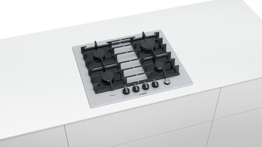 Bosch Serie 6 Gas cooktop PPP6A2M90 4 fields white color Hvid Indbygget 60 cm Gaskomfur 4 zone(s) #3