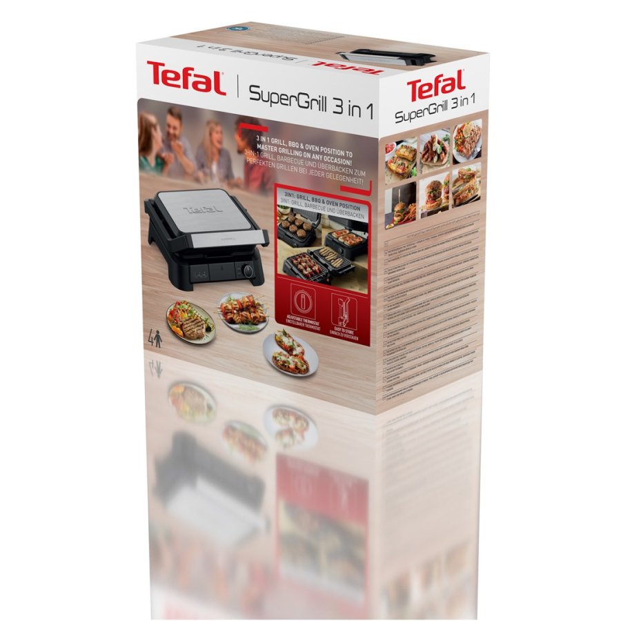 Tefal SuperGrill 3-in-1 GC510DE0 kontaktgrill #10