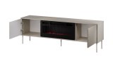 Cama RTV-skab EF + pejs sort TRESSE 180x40x54.5 kashmir mat #2