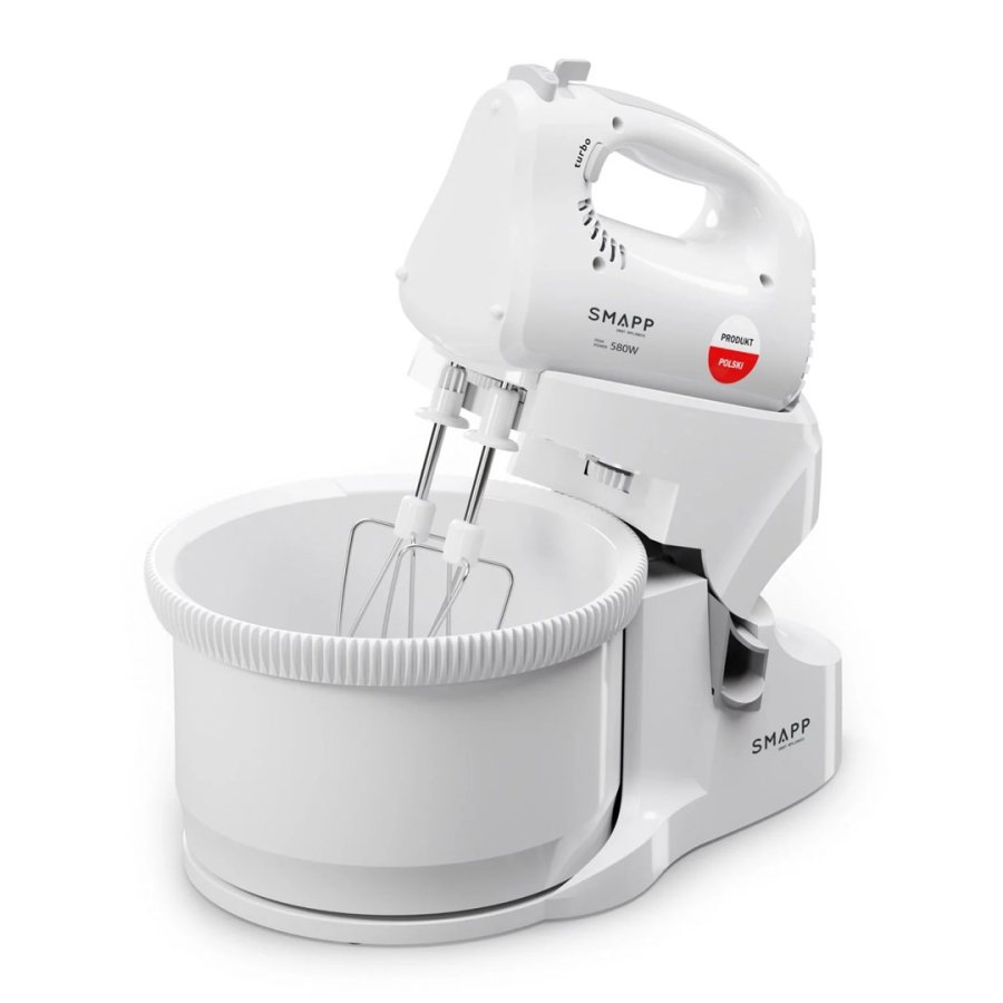 SMAPP Hndmixer med 2 skle 451.66 Hvid #3
