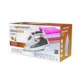 Esperanza CHINO Tr & dampstrygejern Keramisk strygesl 2400 W Sort, Gr, Hvid #15