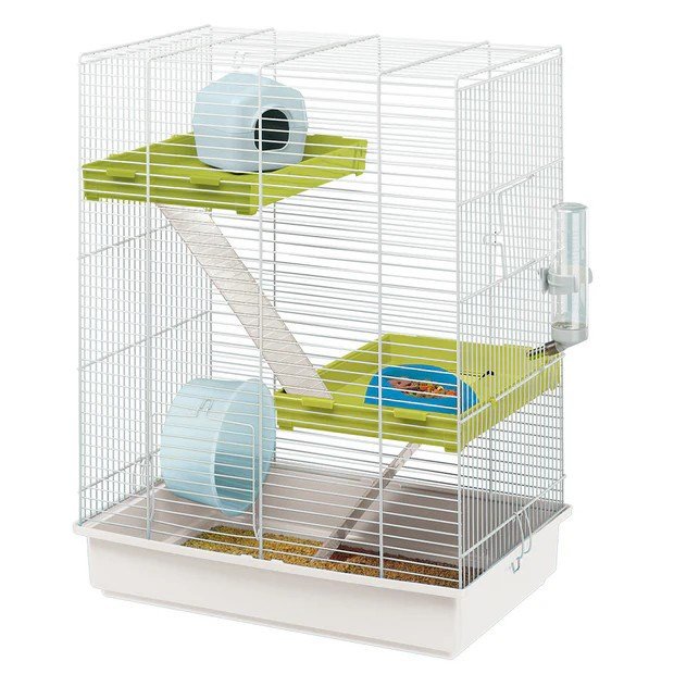 FERPLAST Hamster Tris - bur til hamster - 46x29x58 cm #1