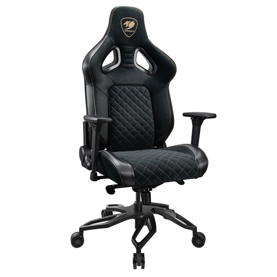 COUGAR CGR-T2F-GLB Universal gamingstol Polstret vatteret s�de Sort #2