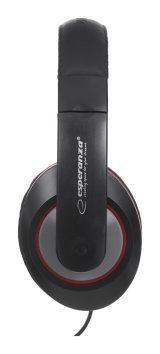 Esperanza EH121 hovedtelefoner/headset Ledningsfrt I rerne Musik Sort #7