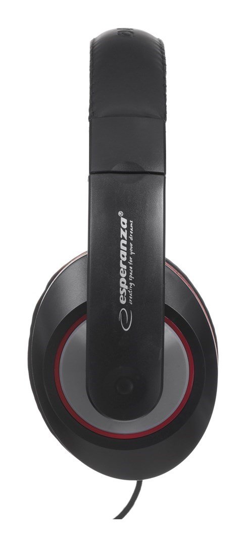 Esperanza EH121 hovedtelefoner/headset Ledningsfrt I rerne Musik Sort #7