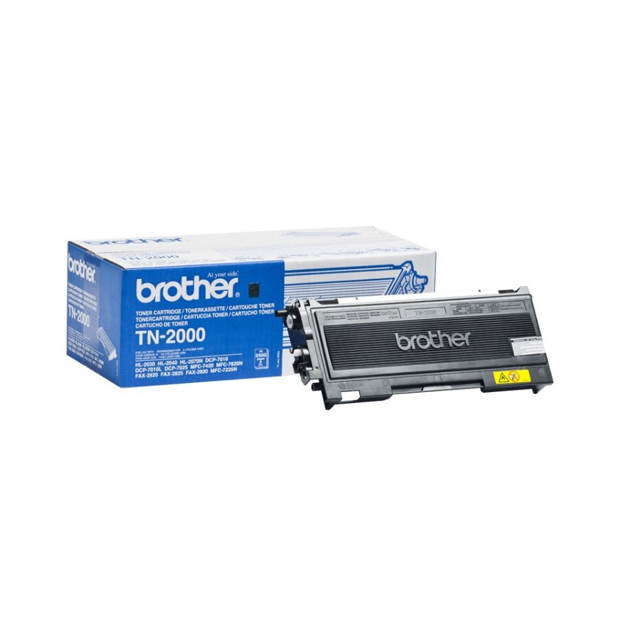 Brother TN-2000 tonerpatron 1 stk Original Sort #1