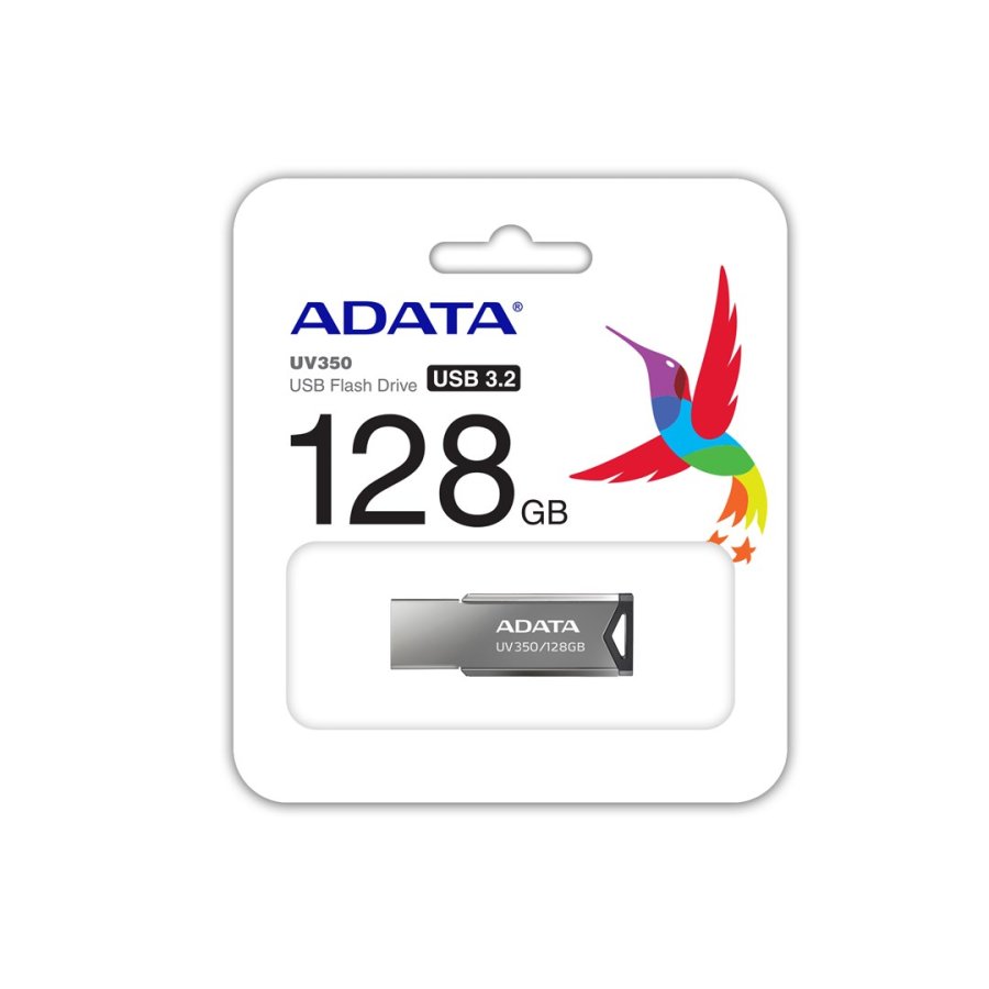 ADATA UV350 USB-ngle 128 GB USB Type-A 3.2 Gen 1 (3.1 Gen 1) Slv #4