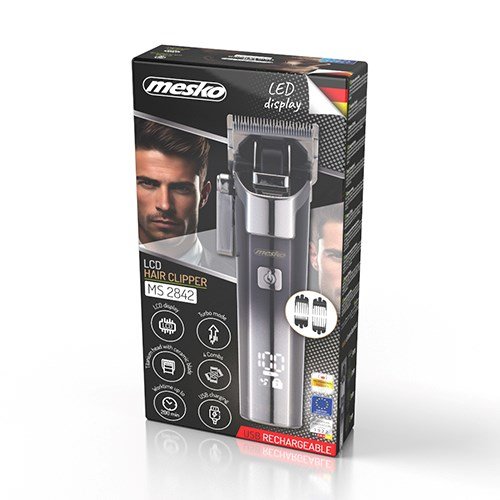 Mesko MS 2842 Hrklipper med LCD-display - USB-c #7