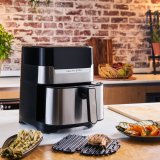 Tefal Easy Fry & Grill EY505D Enkelt 4,2 L Enkeltstende 1550 W Varmluftsteger Rustfrit stl #7