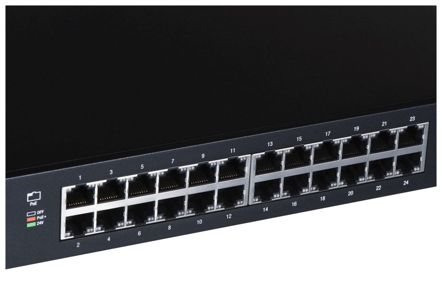 Ubiquiti ES-24-250W netvrksswitch Administreret L2/L3 Gigabit Ethernet (10/100/1000) Strm over Ethernet (PoE) 1U Sort #4