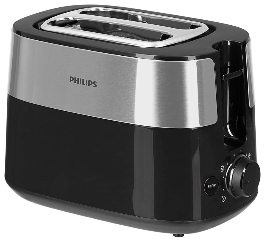 Philips Daily Collection HD2516/90 Brdrister - 2 skiver, bred brdholder, metal #1