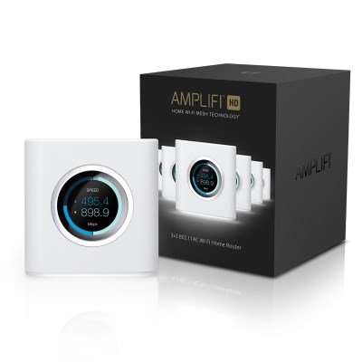 AmpliFi HD Mesh Router trdls router Gigabit Ethernet Dual-band (2,4 GHz / 5 GHz) Hvid #1