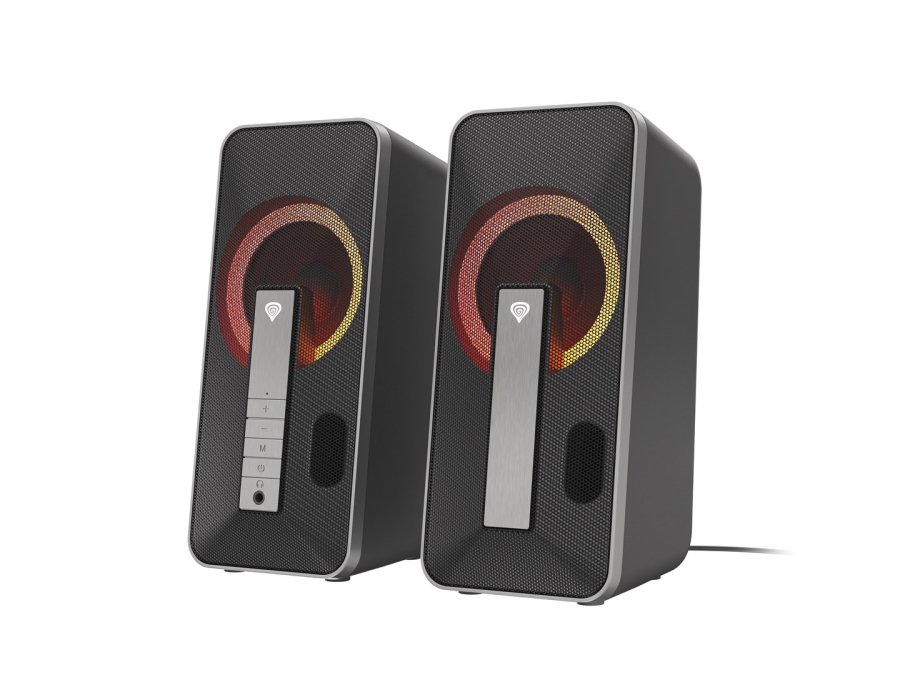 GENESIS Helium 100 BT RGB hjttalerst 10 W PC/Laptop Sort, Slv 2.0 kanaler Bluetooth #6