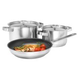 ELECTROLUX E3SS St af gryder Rustfrit stl 5 elementer Slv #1