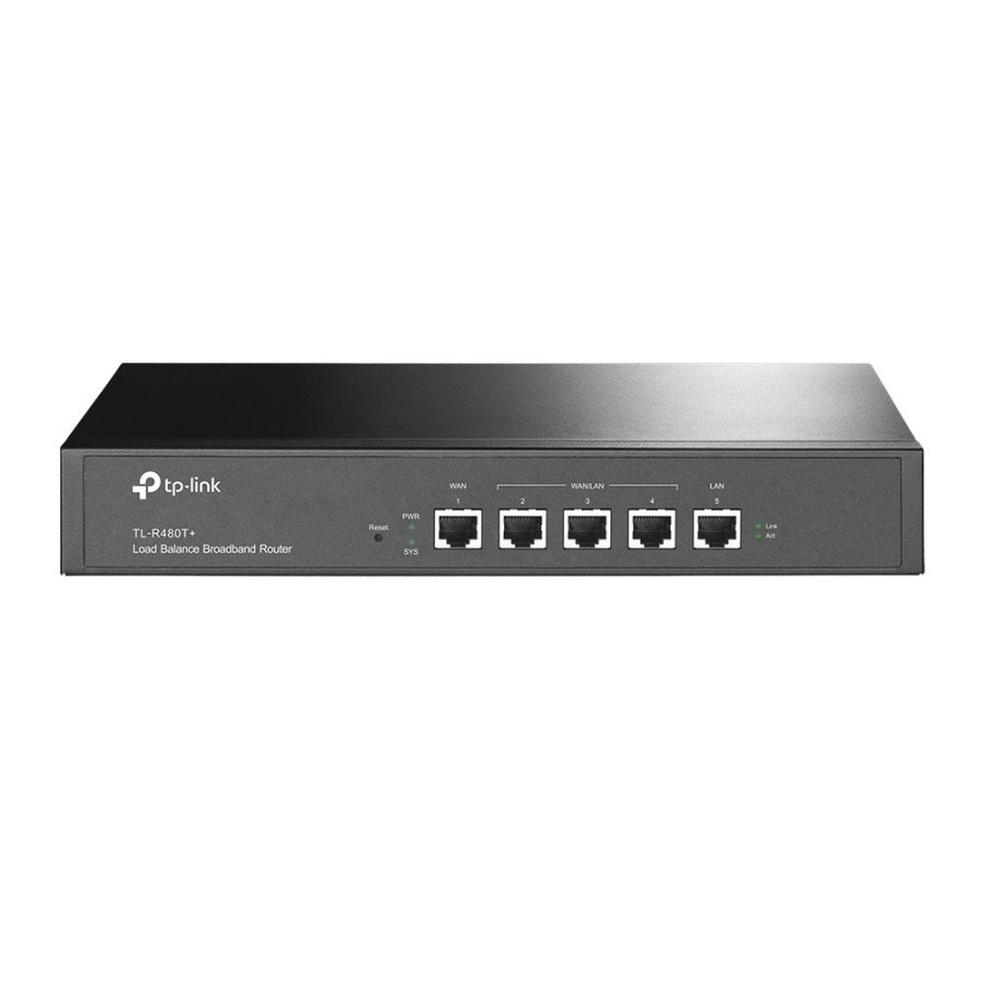 TP-Link TL-R480T+ kabelforbundet router Hurtigt ethernet Sort #1