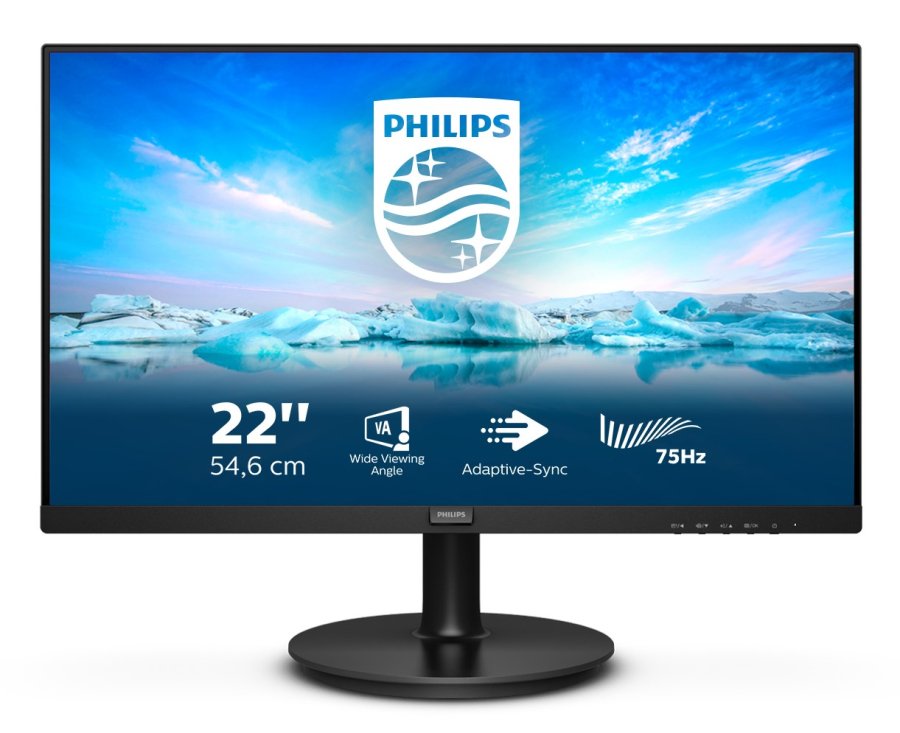 Philips V Line 222V8LA/00 computerskrm 54,6 cm (21.5