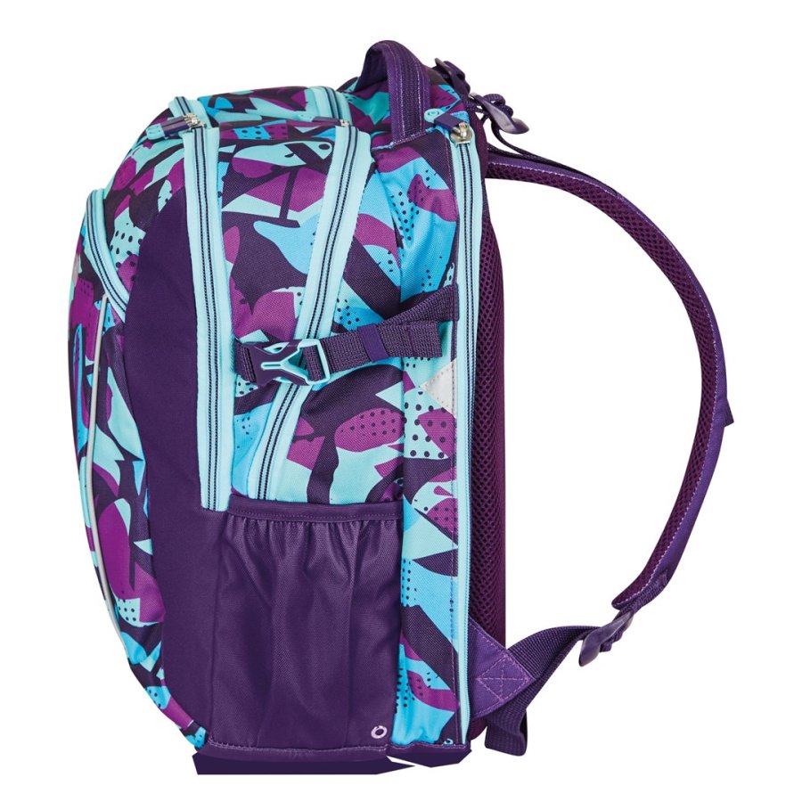Herlitz Ultimate CamoPurple rygs�k Skolerygs�k Bl�, Lilla Polyester #4