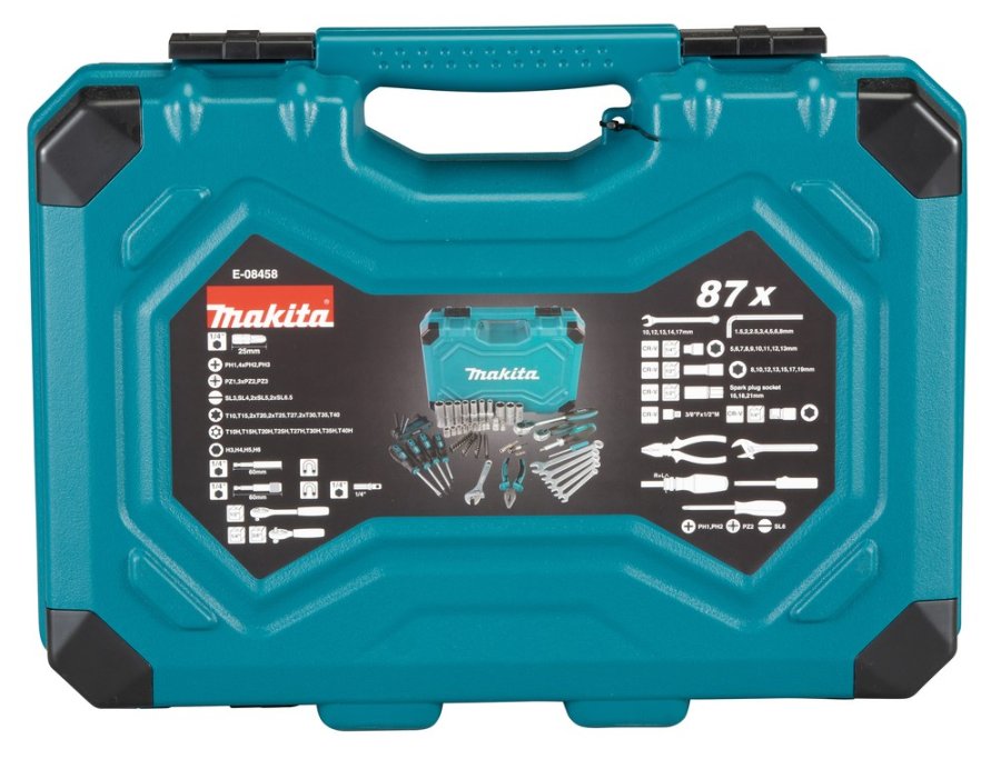 Makita E-08458 mekaniske vrktjsst 87 vrktjer #3