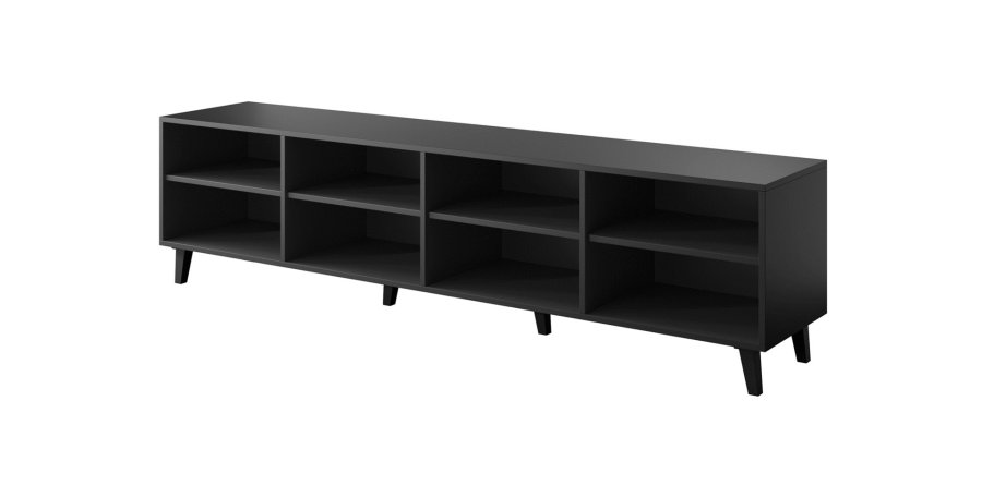 TV FARO kabinet 200x42x52 sort mat + egetr #2