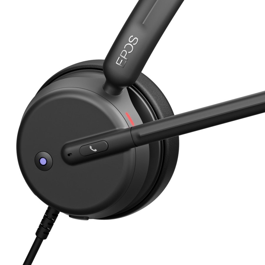 EPOS IMPACT 460T Headset Kablet pandebnd Opkald/Musik USB Type-C Sort #4
