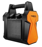NEO TOOLS 90-061 Elektrisk varmeapparat Keramisk PTC 3000 W Sort, Orange #1