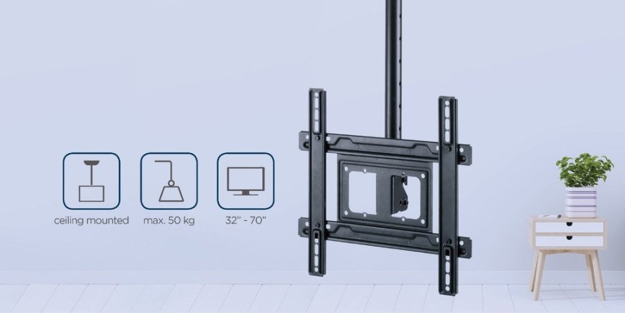 Gembird CM-70ST-01 tv-beslag 177,8 cm (70