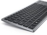 DELL KB740 tastatur Kontor RF tr�dl�s + Bluetooth QWERTY US International Gr�, Sort #3