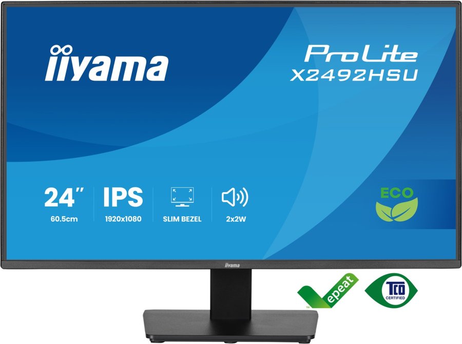 iiyama ProLite X2492HSU-B1 computerskrm 61 cm (24
