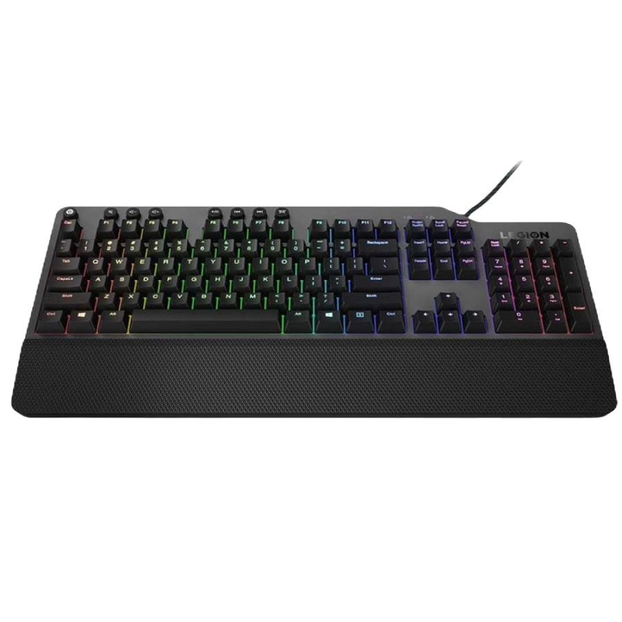 Lenovo Legion K500 tastatur USB QWERTZ Sort, Gr #1