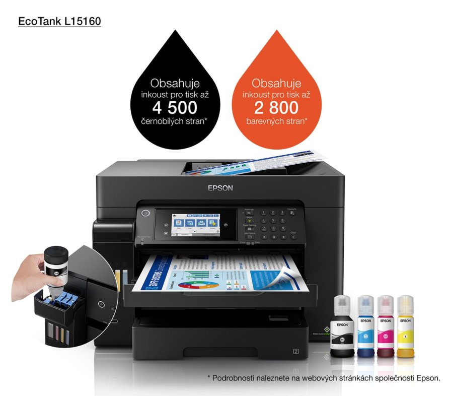 Epson EcoTank L15160 Inkjet A3+ 4800 x 1200 dpi 32 sider pr. minut Wi-Fi #9