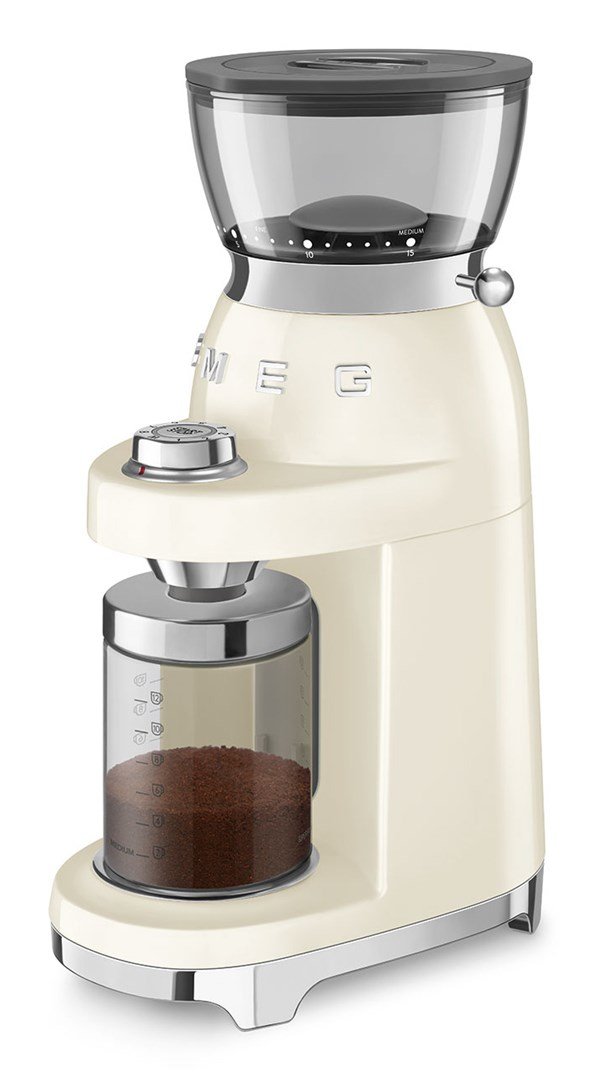 Smeg 50's Style Kaffekv�rn CGF03CREU Creme #9