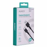 AUKEY CB-CD30 USB-kabel 0,9 m USB A USB C Sort #9