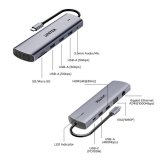 UNITEK D1113BGY01 interface hub 2 x USB 3.2 Gen 2 (3.1 Gen 2) Type-C 1000 Mbit/s Gr� #15