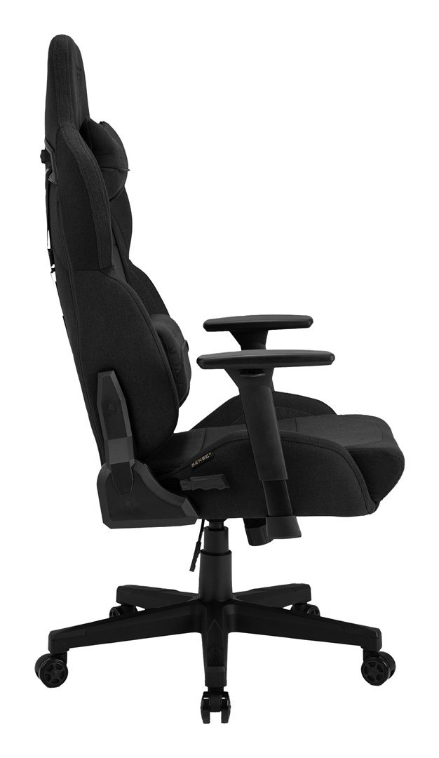 SENSE7 Sentinel PC gamingstol Polstret s�de Sort #4