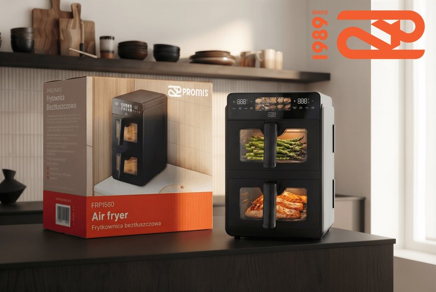 PROMIS Dobbelt vertikal fedtfri frituregryde 10 l #15