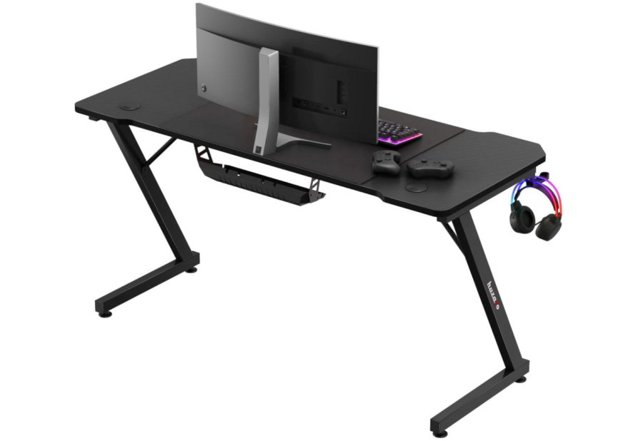 Huzaro Hero 3.3 Black - gaming-skrivebord #3