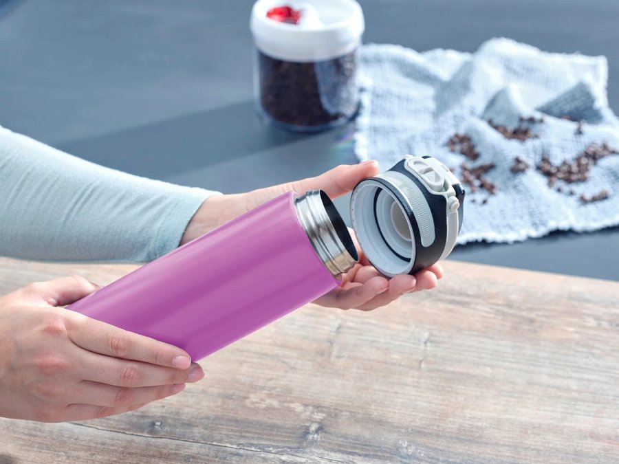 Kubek termiczny Flip 600 ml purpurowy 3274 LEIFHEIT #4