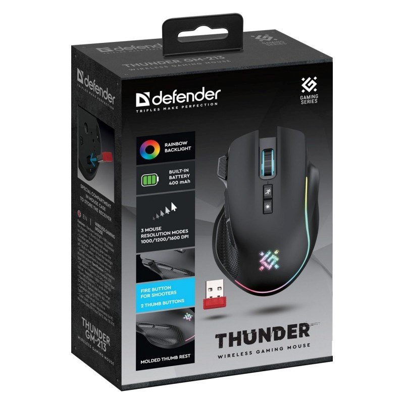 Gaming-mus Defender GM-213 THUNDER Sort #3