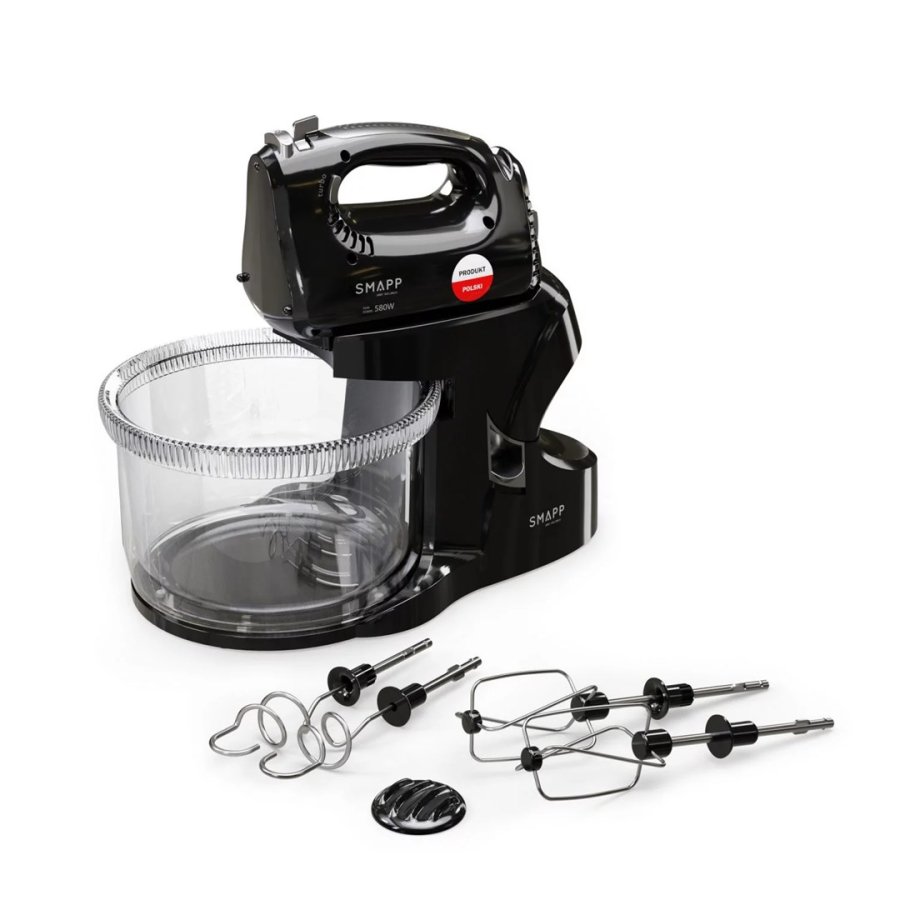SMAPP Hndmixer med skl 451.8 Sort #1