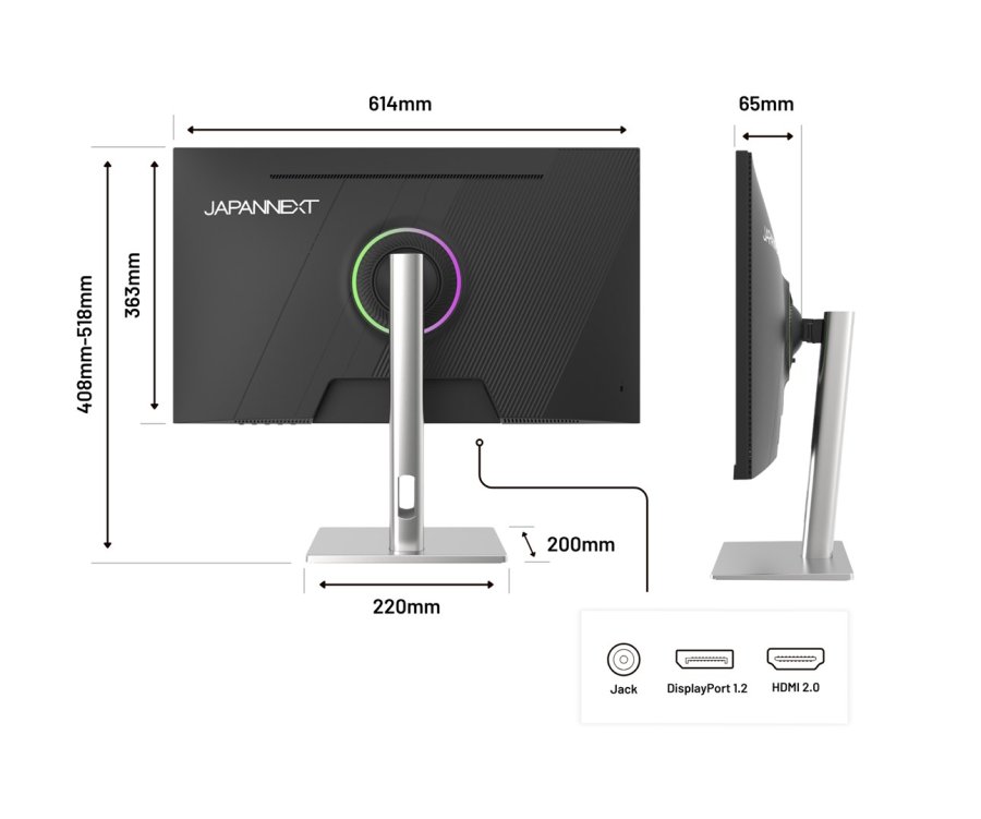 JAPANNEXT JN-I270FHD200F-HSP computersk�rm 68,6 cm (27