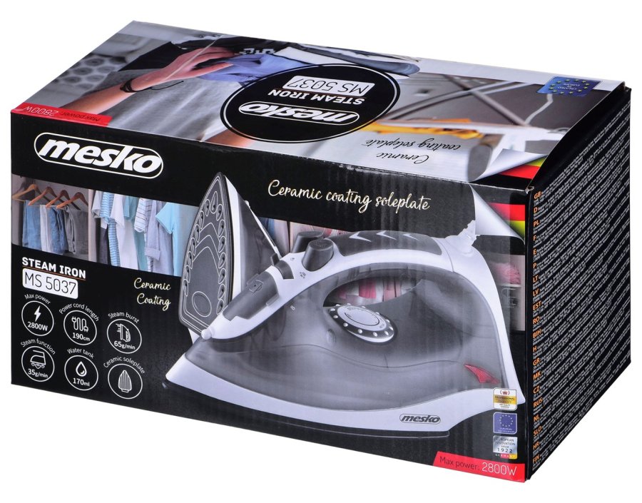Mesko MS 5037 Dampstrygejern 2800 W #11