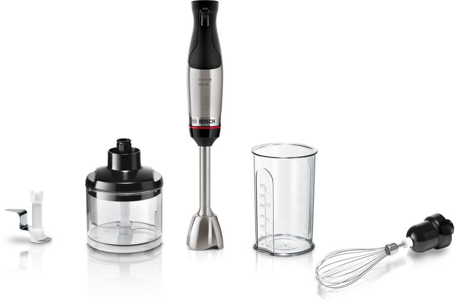 Bosch Serie 6 MSM6M622 blender 0,6 L Blender til madlavning 1000 W Sort, Rustfrit stl #1