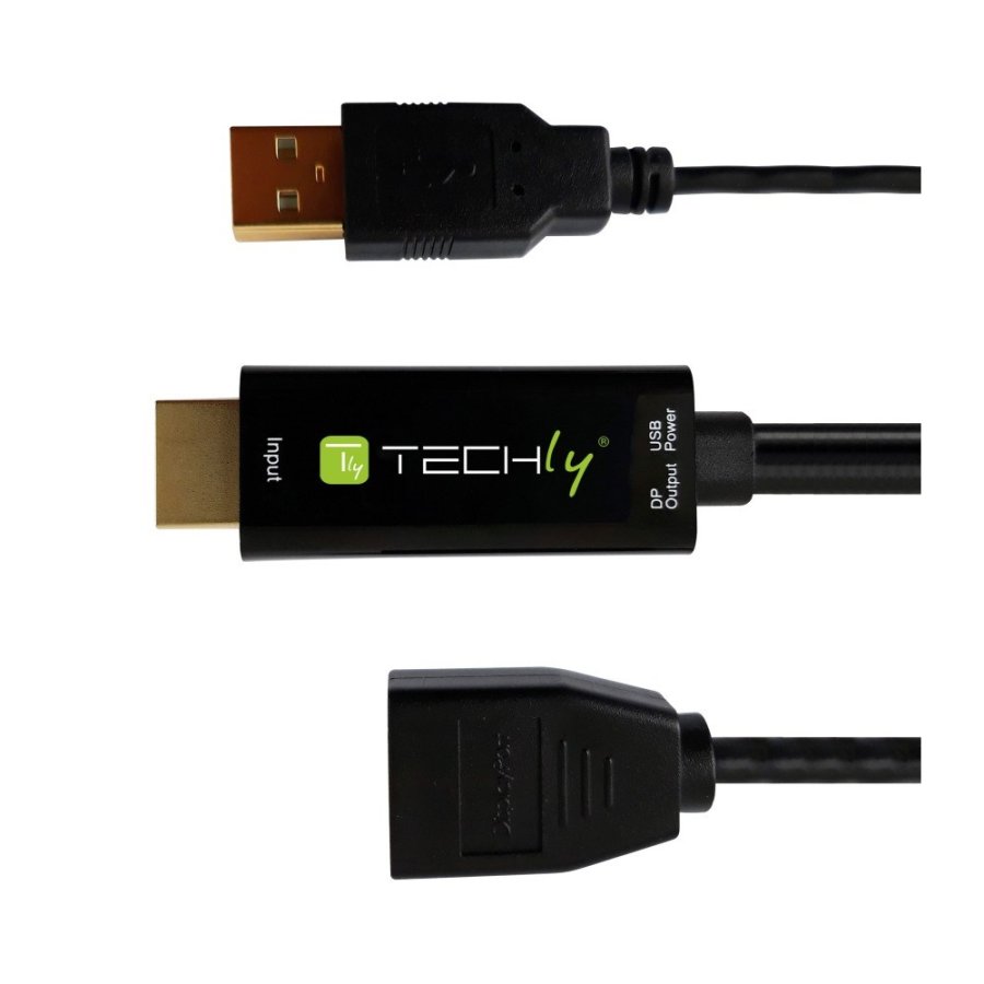 Techly ICOC HDMI-DP12A video omformer 4096 x 2160 pixel #13