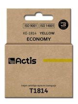 Actis KE-1814 blk (erstatning Epson T1814; Standard; 15 ml; gul) #1
